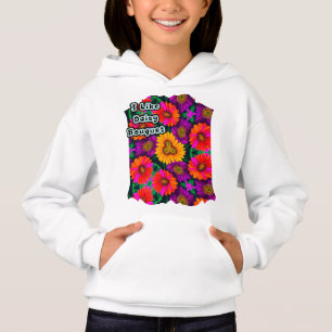 Färgfull Daisy Bouquet Mönster T Shirt