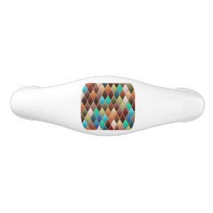 Färgfull Diamond Mönster Handtag