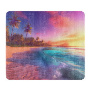 Färgfull Dreamy Beach