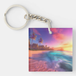 Färgfull Dreamy Beach