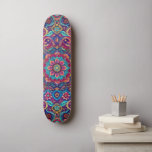Färgfull Elegant Mandala Mönster Mini Skateboard Bräda 18,5 Cm<br><div class="desc">Du får gärna anpassa vår färgstarka mandala mönster.</div>