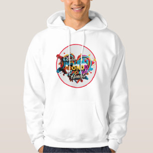 "Färgfull enhet" Hoodie