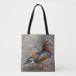 Färgfull fågel Tote Bag Tygkasse