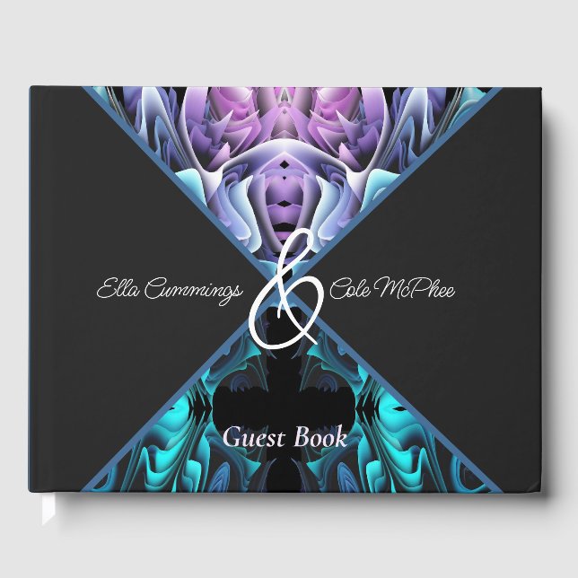 Färgfull fantasi gästböcker (Framsida)