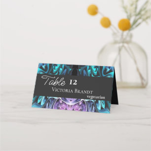 Färgfull fantasi placeringskort