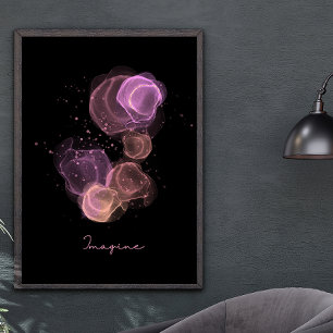 Färgfull fantasi poster