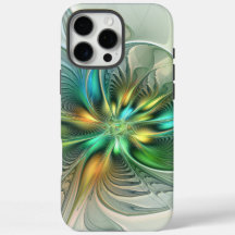 Färgfull Fantasy Modern Abstrakt Flower Fractal