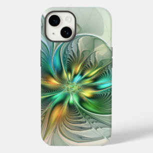 Färgfull Fantasy Modern Abstrakt Flower Fractal
