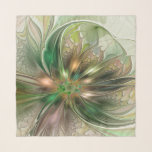 Färgfull fantasy Modern Abstrakt Fractal Flower<br><div class="desc">En färgstark och magisk fantasi-blomma. Design för din chiffonsjal med mera.</div>