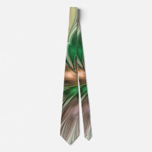 Färgfull fantasy Modern Abstrakt Fractal Flower Slips