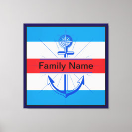 Färgfull fästpunkt med anpassningsknapp canvastryck