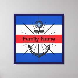 Färgfull fästpunkt med anpassningsknapp canvastryck