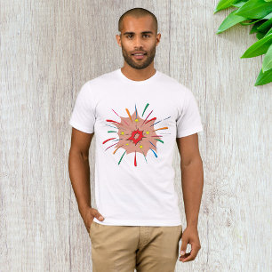 Färgfull Fireworks Manar T-Shirt