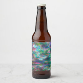 Färgfull Flaska-etikett Ölflaska Etikett