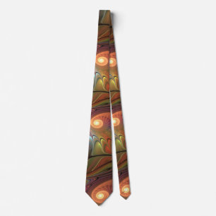 Färgfull fluorescerande Abstrakt Trippy Brown Frac Slips