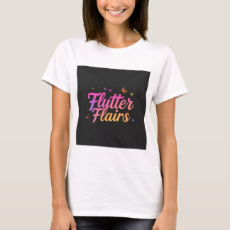 Färgfull flygning t shirt