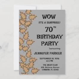 Färgfull Födelsedagsfest Inbjudningar