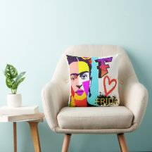 Färgfull Frida POP ART