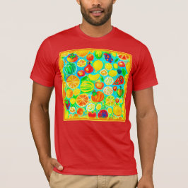 Färgfull Fruit Mönster. Köp nu T Shirt