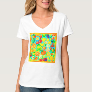 Färgfull Fruit Mönster. Köp nu T Shirt
