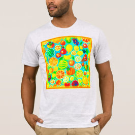 Färgfull Fruit Mönster. Köp nu T Shirt