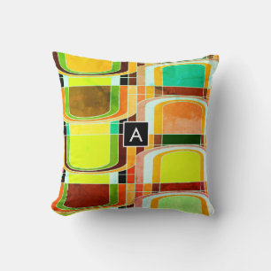 Färgfull Funky Retro Inspired Kudde