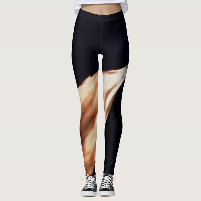 Färgfull Galaxy Leggings (Framsida)