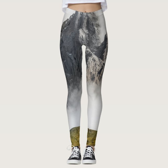 Färgfull Galaxy Leggings (Framsida)