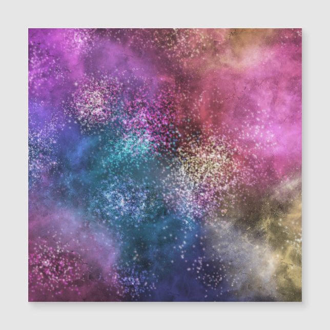 Färgfull Galaxy Mönster (Framsida)