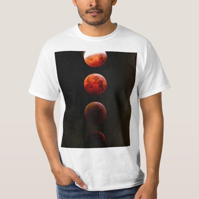 Färgfull Galaxy T Shirt (Framsida)