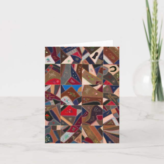 Färgfull, galen film anteckningskort (Framsida)