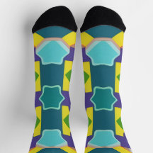 Färgfull geometrisk Abstrakt Mönster