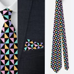 Färgfull geometrisk Mönster Slips<br><div class="desc">Färgfull geometrisk Mönster.</div>