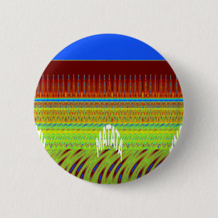 Färgfull geometrisk motif Art-utskrift Knapp