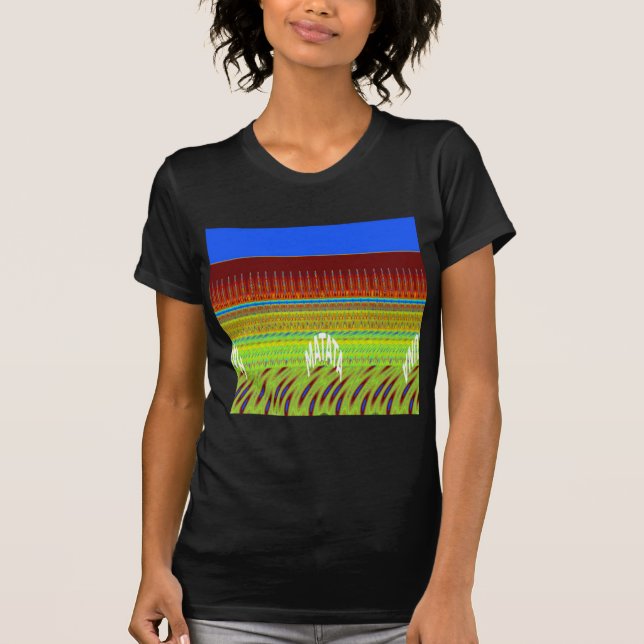 Färgfull geometrisk motif Art-utskrift Tröja (Framsida)