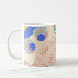 Färgfull geometrisk Mugg