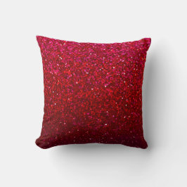 Färgfull Glitter Art Square Dekorativ kudde