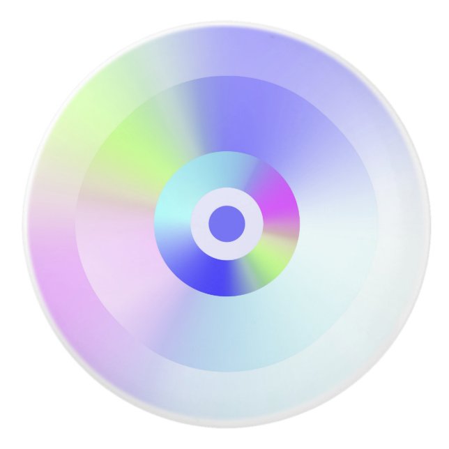 Färgfull gradient av regnavsregn av god vibes knopp (Framsidan)