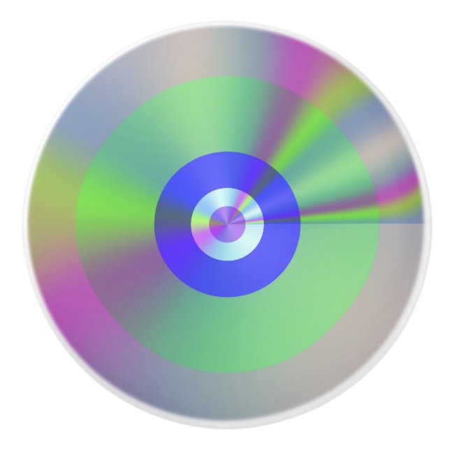 Färgfull gradient av regnavsregn av god vibes knopp (Framsidan)