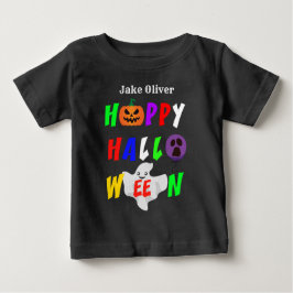 Färgfull Happy halloween T Shirt