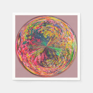 Färgfull Helgdag Cocktail Napkin Pappersservett