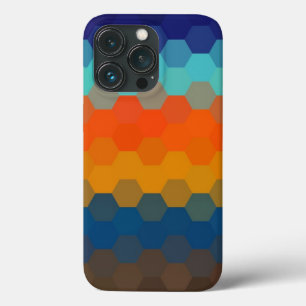 Färgfull hexagon Sömlös Mönster Fodral-Mate iPhone