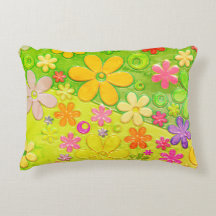 Färgfull hippy Groovy Flower