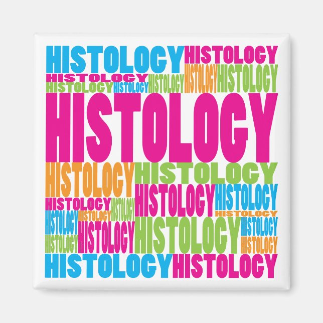 Färgfull histologi magnet (Framsidan)