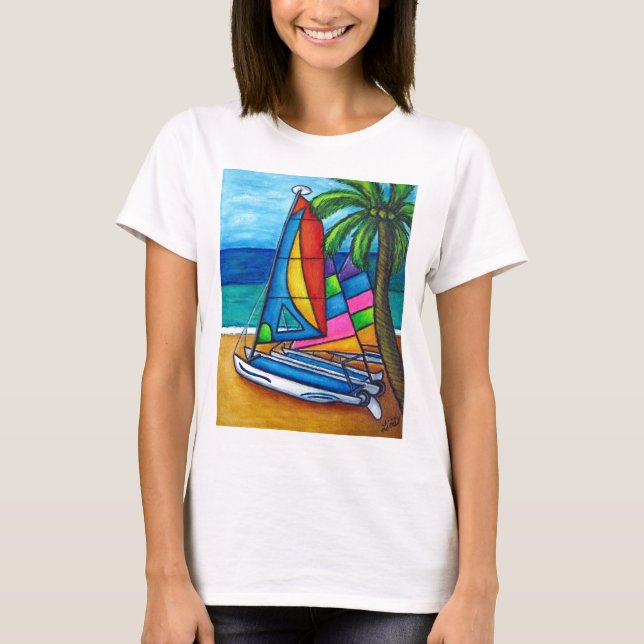 Färgfull Hobby Tshirt Tee Shirt (Framsida)