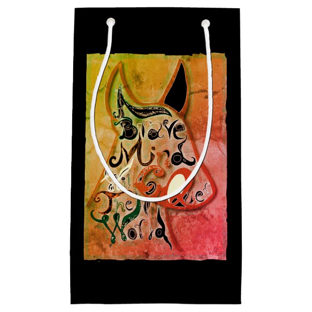 Färgfull hund: Ett modigt sinne kommer att erövra  (Framsidan)