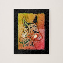 Färgfull hund: Ett modigt sinne kommer att erövra 