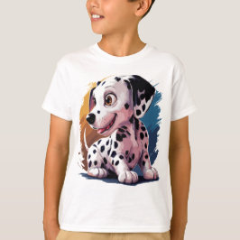 Färgfull HUND T-shirt-design T Shirt
