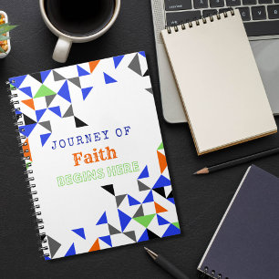 Färgfull inspirationsoffert för Mönster Faith Anteckningsbok