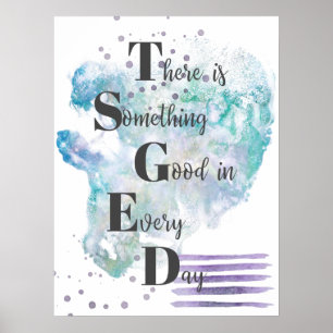 Färgfull inspirationsoffert för Stänk Art Poster